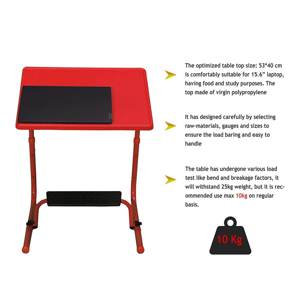 footrest tablemate Cherry Red2