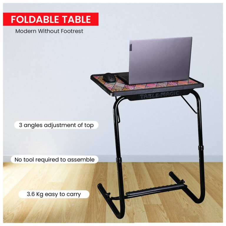 Laptop Table Mate with footrest