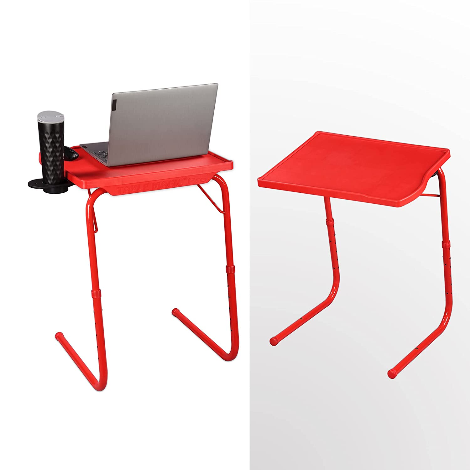 TABLE MAGIC – Tablemate Pro with Cup-holder Red